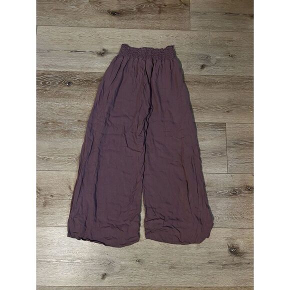 Rewash Womens Purple Open Leg Beachy Summer Pants Size Medium - Picture 2 of 3